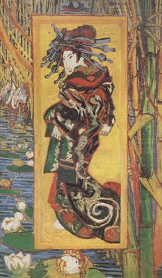 Vincent Van Gogh Japonaiserie:Oiran (nn04) china oil painting image
